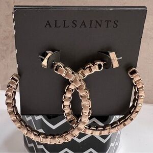 All Saints Chain Hoops